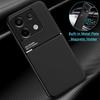 Для Xiaomi Redmi Note 13 Pro Plus 5G Чехол Текстура кожи Магнитный держатель Чехол для телефона Redmi Note 12 11 Pro Plus 12C 13C 4G Чехол