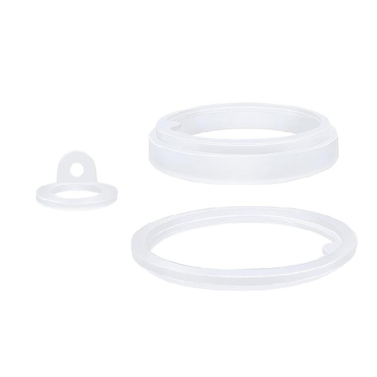 Set of 3/4pcs Water Bottle Silicone Sealing Gasket Replacement for Thermoflask 64oz Insulated Stainless Steel Cup Lid