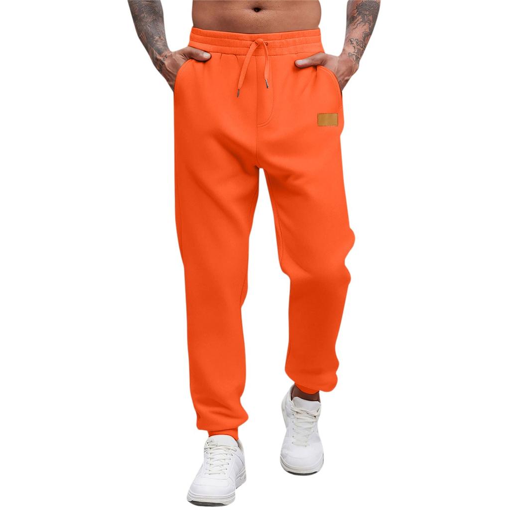 Мужские спортивные брюки, брюки для бега, рабочие брюки с карманами для улицы, повседневные брюки