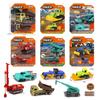 4/6pcs Mini Alloy Engineering Truck Loader 1:64 Simulation Metal Car Model Toy  Sliding Boy Gift