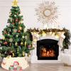 Holiday Christmas Tree Skirt Artificial Pine Tree Ring Decorative Base Cover for Indoor Outdoor Home Decor