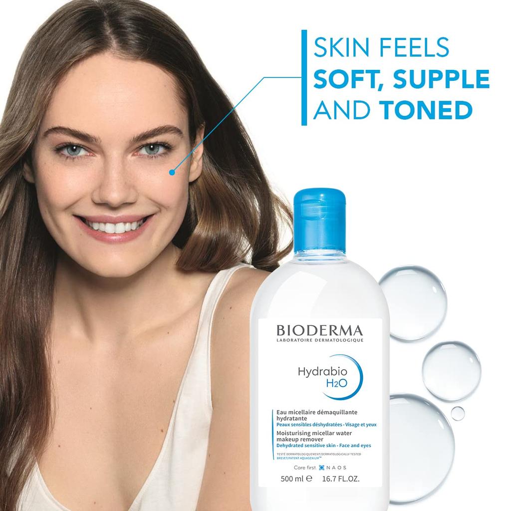 BIODERMA Hydrabio H2O 500mL Cleansing 12 Pieces 1 Bottle [product]