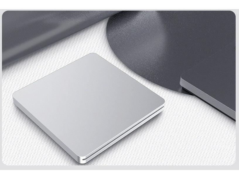Высокоскоростной внешний DVD-привод с USB-C/USB, с загрузкой диска через слот