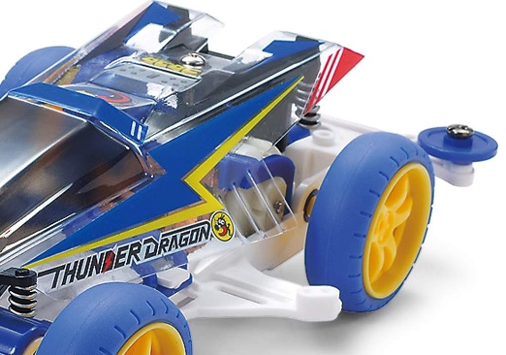 Tamiya Mini 4WD Special Project Product Thunder Dragon Clear Special Polycarbonate Body VS Chassis 95336