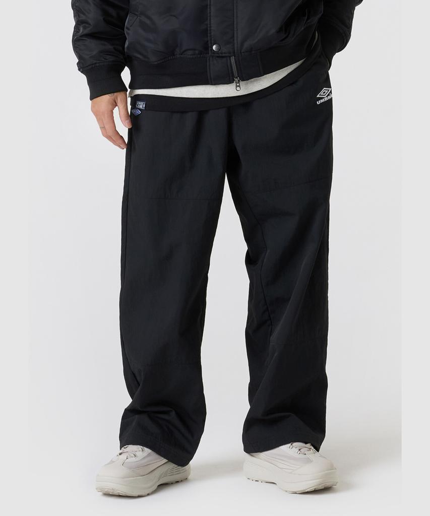 UMBRO Hbl Royal College Широкие брюки-джоггеры 2-в-1 Тканые Черные (Uq321Cpt99)