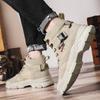 Повседневная обувь Повседневные кроссовки Круглый носок Высокие ботинки Походные ботинки Модная нескользящая обувь Спортивная обувь на платформе Осень и зима Новинка