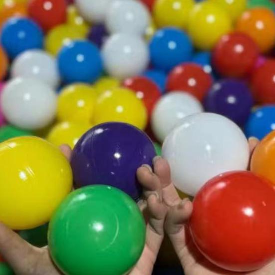 100Pcs Ocean Ball Pit Balls for Toddlers Thicken Crush Proof BPA Free Summer