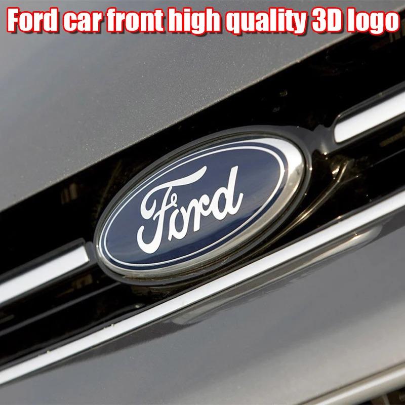 22.5X9cm Car Front Grille Emblem Sticker Rear Trunk Decal Replacement Accessories For Ford F150 F250 Edge Escape Transit Fusion CVY1