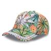 Новая мода женская бейсболка с разноцветным принтом, украшение из жемчуга, повседневные кепки, регулируемые летние шляпы для отдыха на открытом воздухе