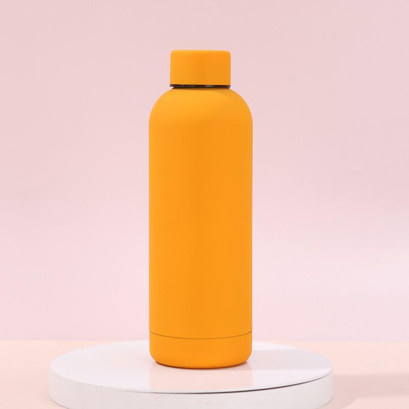 304 Stainless Steel Vacuum Insulated Water Bottle Students Portable Sports Flask Hiking 500ml 750ml