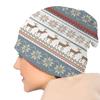 Шапки Skullies Шапка FAIR ISLE Зимние теплые шапки с капюшоном Уличная лыжная кепка