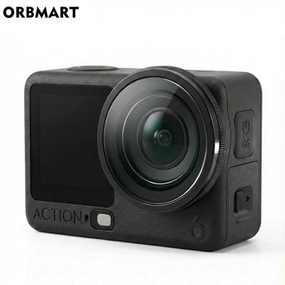 185° Ultra Wide Angle Lens for DJI Osmo Action 6 HD Optical Glass Filter Action Camera Accessories Quick Install 4