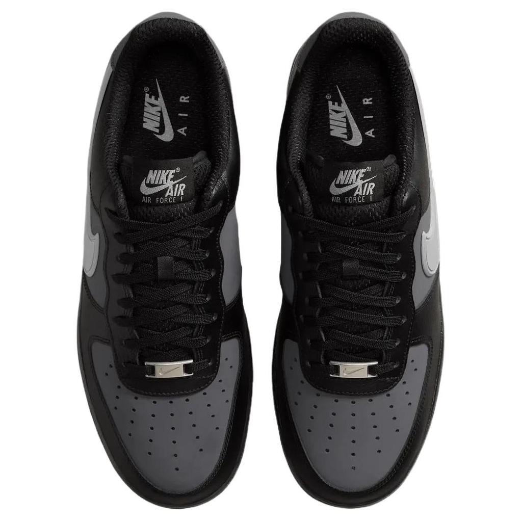 Nike Кроссовки Air Force 1 Черный Железно-серый Светло-дымчато-серый Унисекс IR1475-010