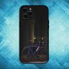 Спортивный чехол для телефона Fixie Bike для iPhone17,16,15,14,13,12,11 Plus,Pro Max Мягкий черный чехол