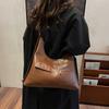 Simple Casual Commuter Casual Tote Bag Large Capacity Bag Women's 2025 New Fashion Trendy Shoulder Messenger Bag