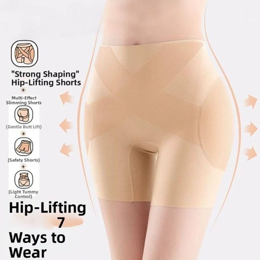 Breathable Shaping Underwear High Waisted Hip Belly Panties