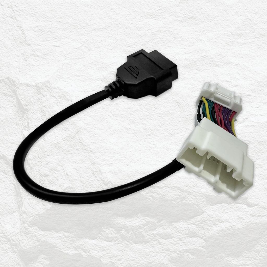 20pin OBD Connector for Tesla Model 3 before January 2019 For X431 OBD2 Diagnostic Adapter Cable 20pin Male/Female to OBD2 16pin