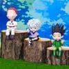 HUNTER GON Killua Hisoka экшн аниме фигурка Коллекционные фигурки витринные элементы аниме фигурки Рождественские подарки идеально подходят для детей и идеально для