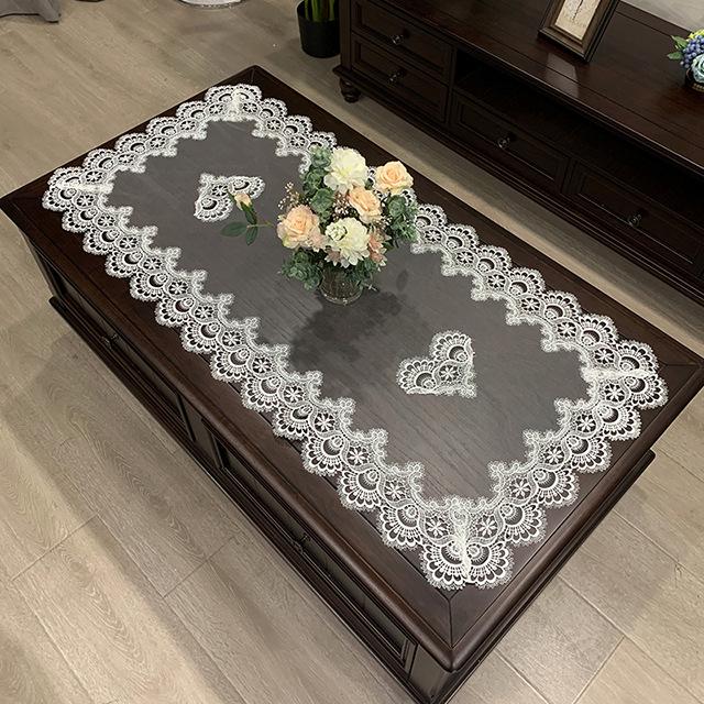Европейская прямоугольная салфетка на кофейный столик – кружевная скатерть в западном и китайском стиле