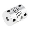 Муфта шагового двигателя Nema 17 5 мм к 10 мм Соединитель вала Алюминиевый сплав для 3D-принтера Станка с ЧПУ Двигателя постоянного тока