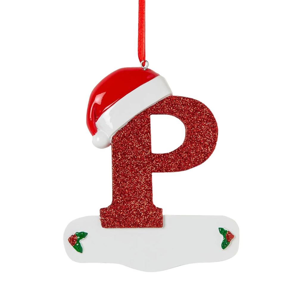 Рождественское украшение подвеска персонализированные рождественские украшения из 26 букв своими руками подвесное украшение на рождественскую елку новый год 2024