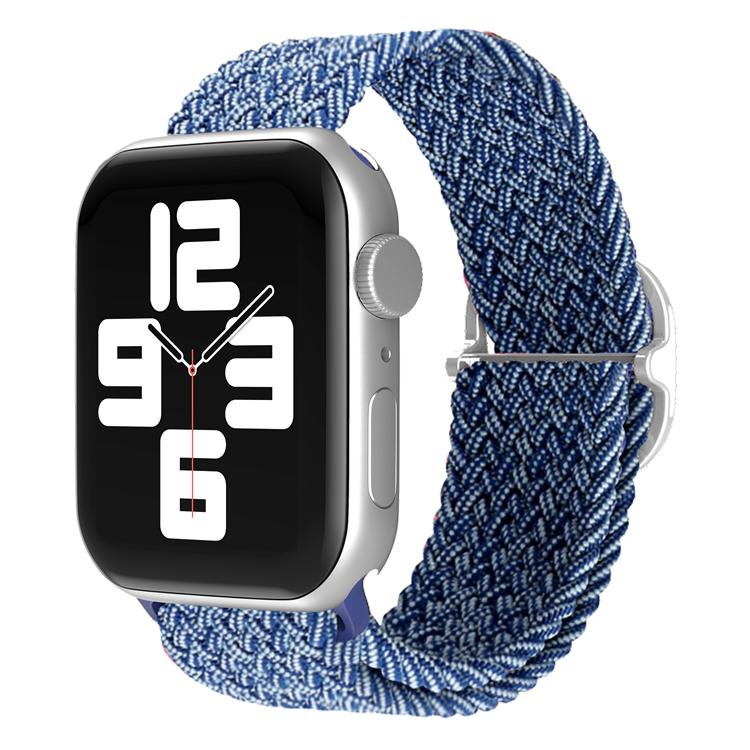 Плетеная петля Solo для Apple Watch Band 44 мм, 40 мм, 45 мм, 41 мм, 49 мм, 42 мм, 38 мм, эластичный браслет IWatch Series 7, 3 SE, 6, 8, ультра-ремешок для ремешка для наручных часов