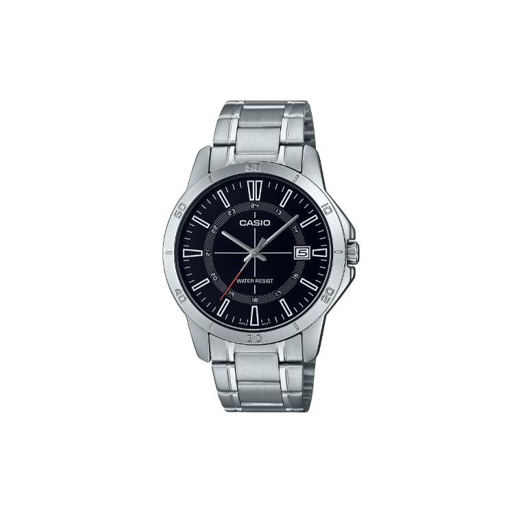CASIO Men Standard Series Black Watch MTP-V004D-1C MTP-V004D-1C