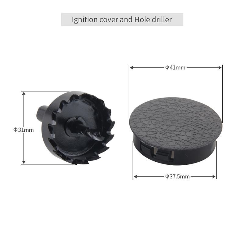 EASYGUARD Replacement push engine start stop button for ec002 es002 ec008 series P4 style