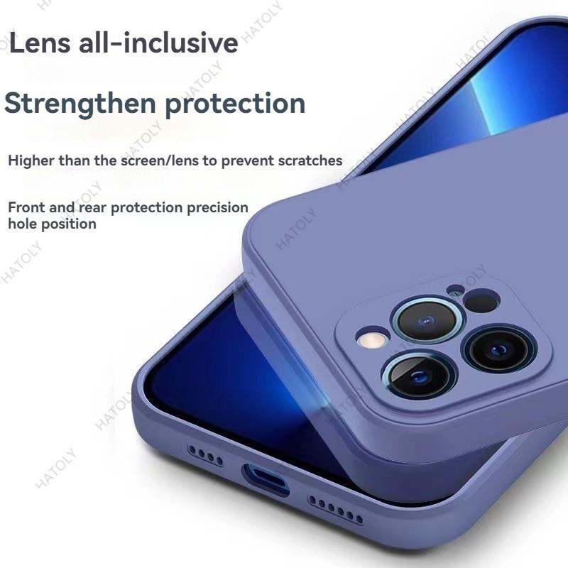 For Honor 400 Lite Case For Honor 400 Lite Cover Original TPU Luxury Shockproof Liquid Silicone Protective Phone Cover 400 Lite