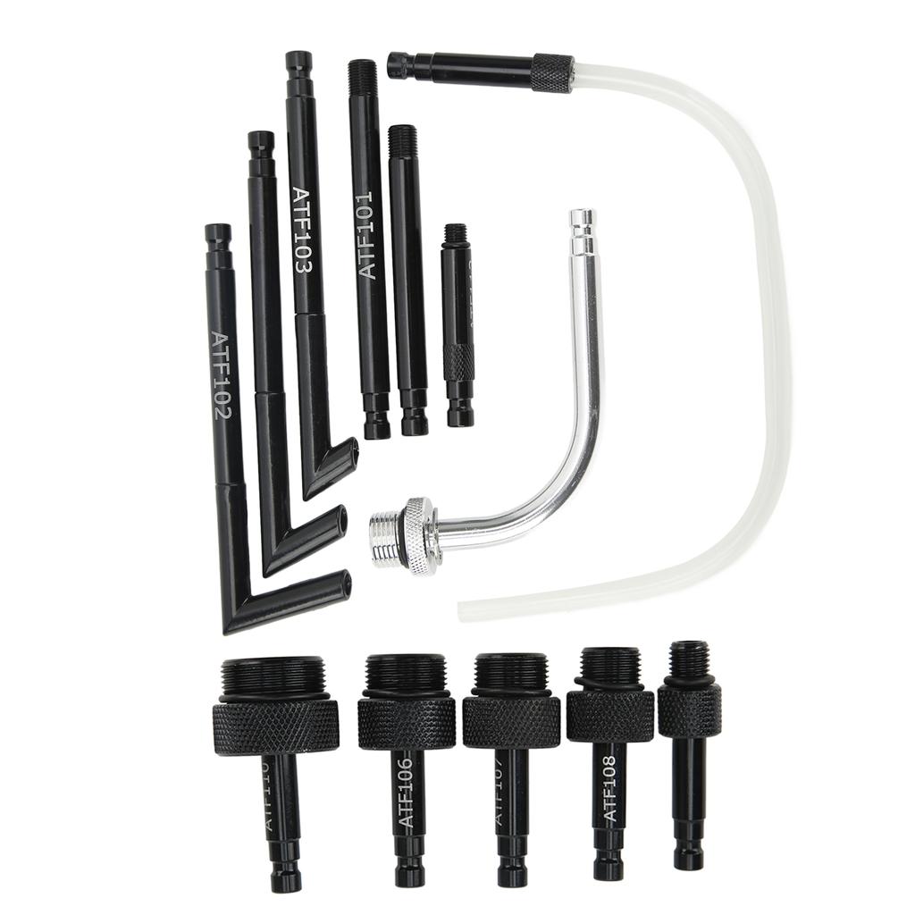 13 шт. Адаптер для заполнения коробки передач ATF из углеродистой стали, насос для заполнения трансмиссионного масла