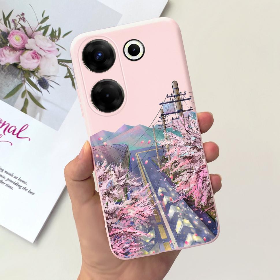 Чехол Для Tecno Camon 20 Pro 5G Модный Чехол Для Tecno Camon 19 Camon19 Camon20 Pro Мягкий Силиконовый Ударопрочный Чехол-Оболочка Для Телефона