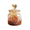 With Shape Lid Glass Sealed Jar Large Capacity Jam Jar Modern Grain Storage Bottle  Kitchen
