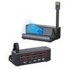 Док-станция Switch Card Reader Switcher TV 4 4 3 USB 1 Многофункциональная док-станция для зарядки поставляется с системой охлаждения и отвода тепла, совместимая с органическими EL