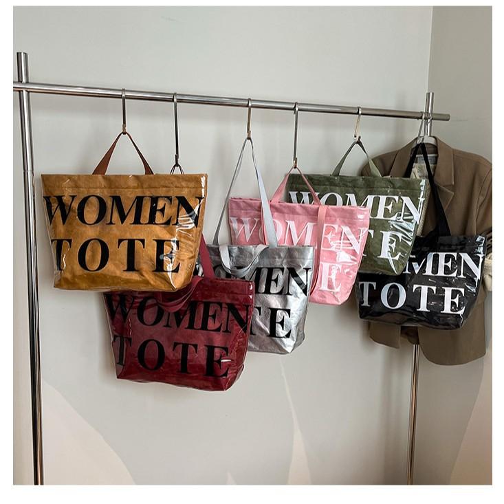 Вместительная сумка для поездок на работу, сумка-тоут в стиле ленивого ветра, женская сумка через плечо с чувством дизайна