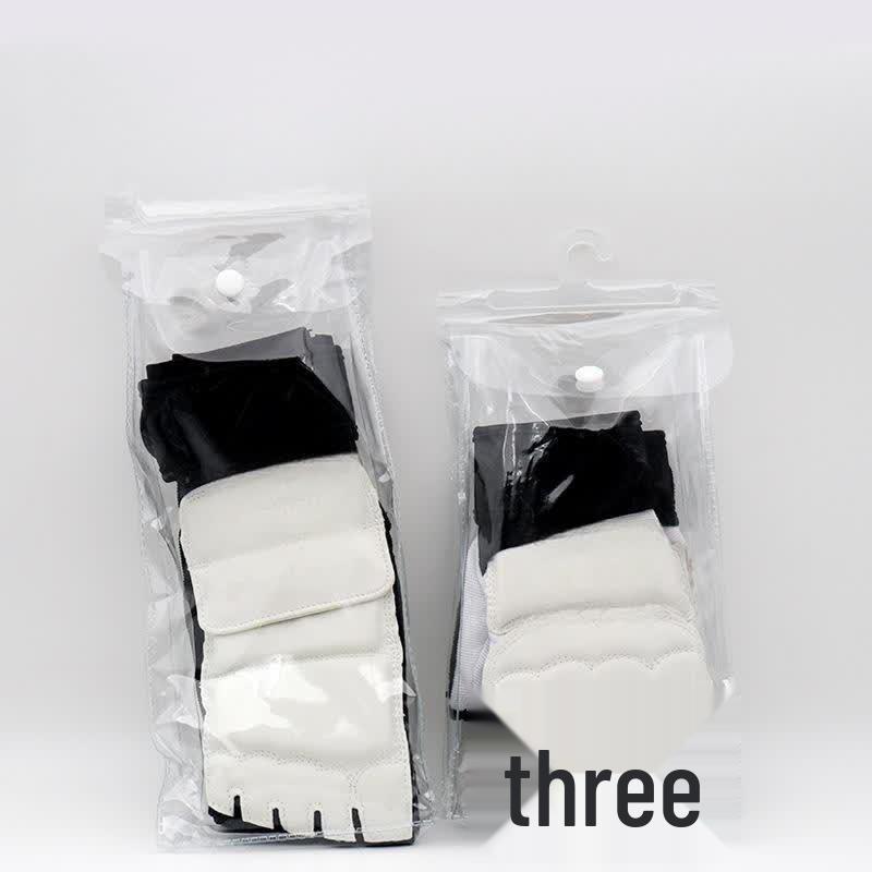 TLXT Kids White Half-Finger Boxing Taekwondo Training Gloves