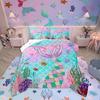 Butterfly Dream Catcher Comforter Set for Kids Teens Girls, Mandala Feather Bedding Down Comforter Twin Size, Bohemian Duvet Insert, Galaxy