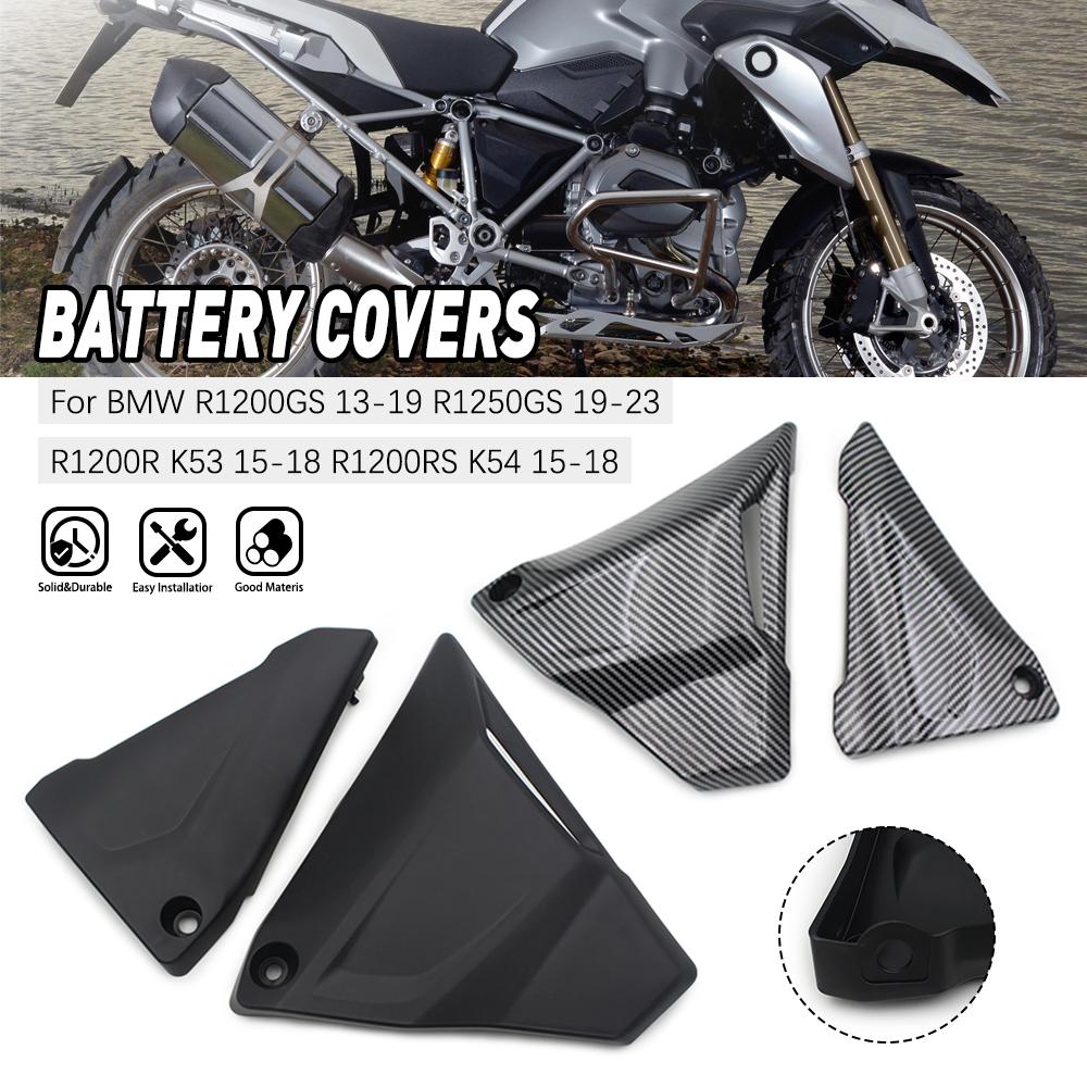 Motorcycle 1Pair Battery Covers For BMW R1200GS K50 2013-2019 Adventure K51 2014-2019 R1250GS K50 2019-2023 K54 2015-2018 R1250R