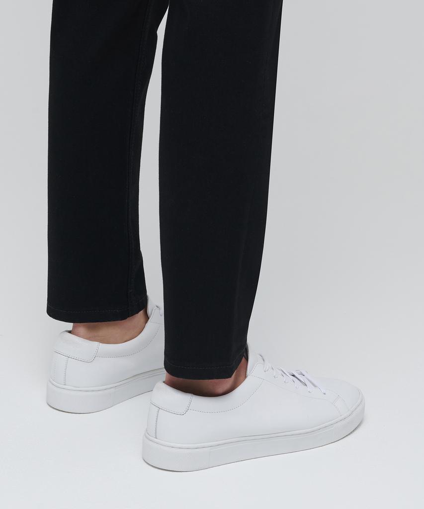 MUSINSA STANDARD [Cooltandard] Slim Crop Denim Pants [Black]