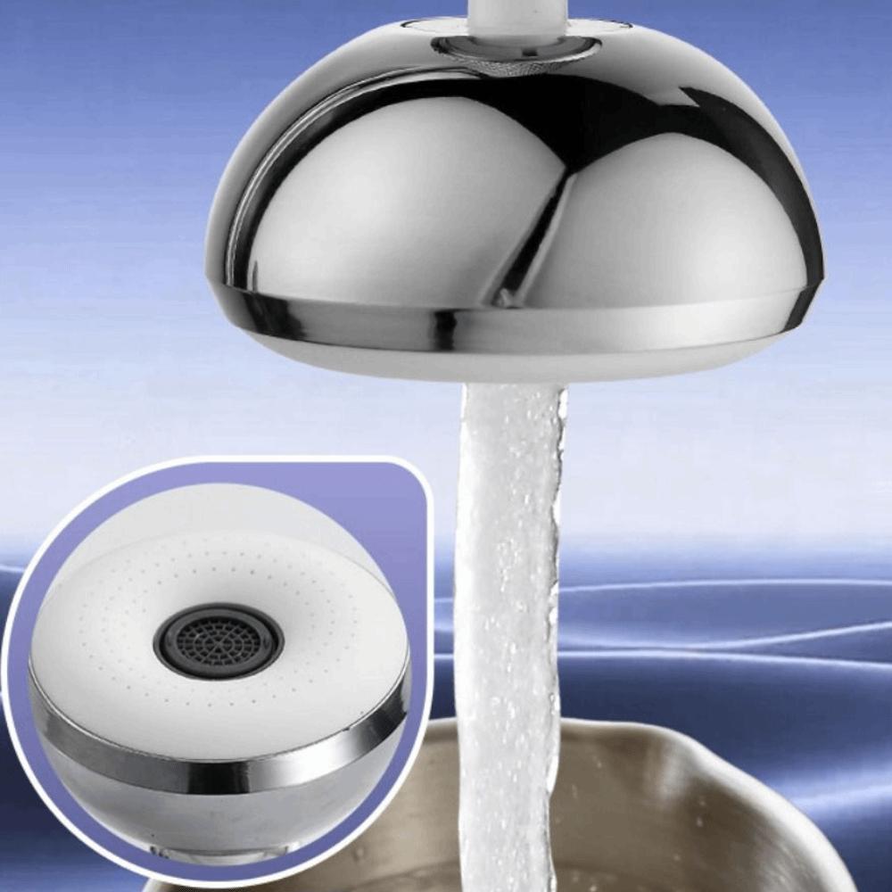 Adjustable Universal External-thread Faucet Splash-proof Tap Bubble Nozzle Bathroom