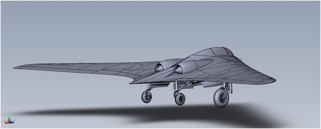 Micromill 1/72 scale German Air Force Horten H-9 V1 BMW 003 Jet Engine (AMP Brand) Plastic Model Kit MKRAMP72-017 Molded in Color