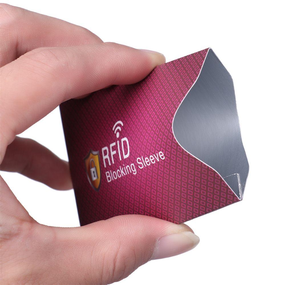 5 шт. Новый Защита от кражи Банковская Защита RFID Блокиратор Держатель для карт Блокирующий Чехол Защитный Чехол Обложка