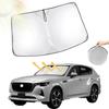 Oricarmes CX60 Солнцезащитный козырек для Mazda CX-60 Лобовое стекло CX-60 Солнцезащитный козырек для CX-60 Автомобильный сон, Хранение