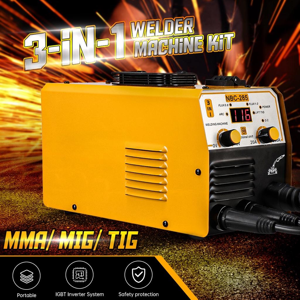 Умный сварочный аппарат Сварочный аппарат ММА Сварочный аппарат TIG Портативный электрический Сварочный аппарат MIG ARC TIG 3 в 1 220 В