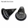 1Pcs Plastic Fishing Cage Cover 7.5/9/11/20/21/30cm Tapered Monopterus Albus Loach Eel Basket Basket Fishing Tool Outdoor