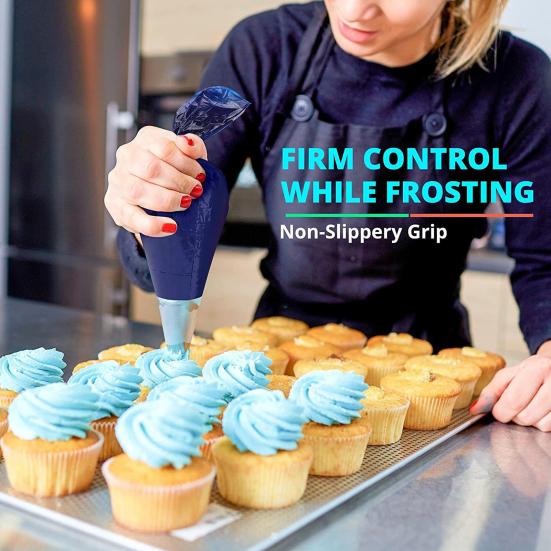 Yousheng 22/50Pcs Piping Bags Thick Disposable Non-slip Multi-purpose Food Grade Decorative DIY Cake Cream Pastry Bags Baking Tools Kitchen Supplies