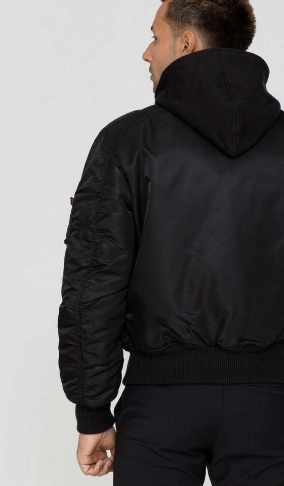 Зимняя куртка Alpha Industries MA-1 D-Tec Hood Bomber Jacket (183110) черный (183110-515)