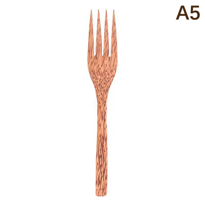 Natural Coconut Bowl Wooden Handmade Coconut Bowls For Eating Tableware Spoon