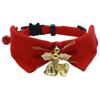 Cute Kitten Bowties Collar Necklace with Bell Kitten Christmas Bow Collar  Cats