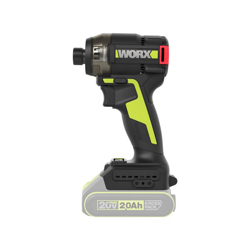Wickes 20-вольтовый бесщеточный гидравлический ударный шуруповерт с высоким крутящим моментом и литиевой батареей