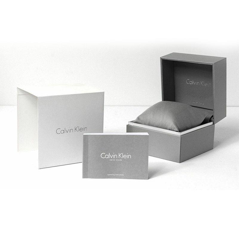 Calvin Klein K4D2214V Классические кварцевые женские часы с черным циферблатом